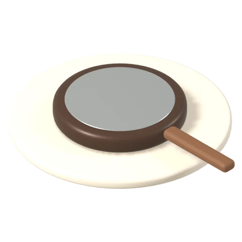 Pans and cookware illustration